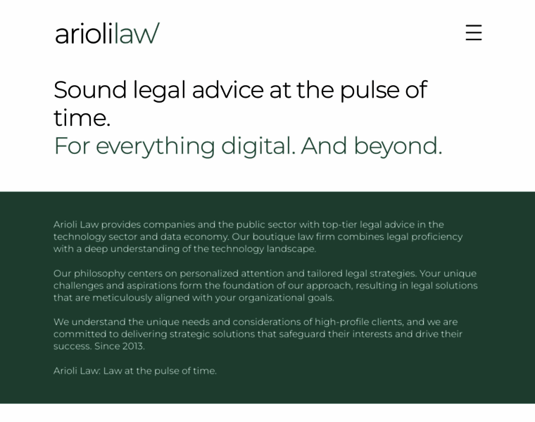 Arioli-law.ch thumbnail