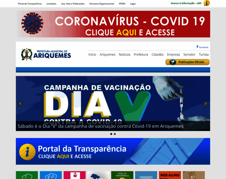 Ariquemes.ro.gov.br thumbnail