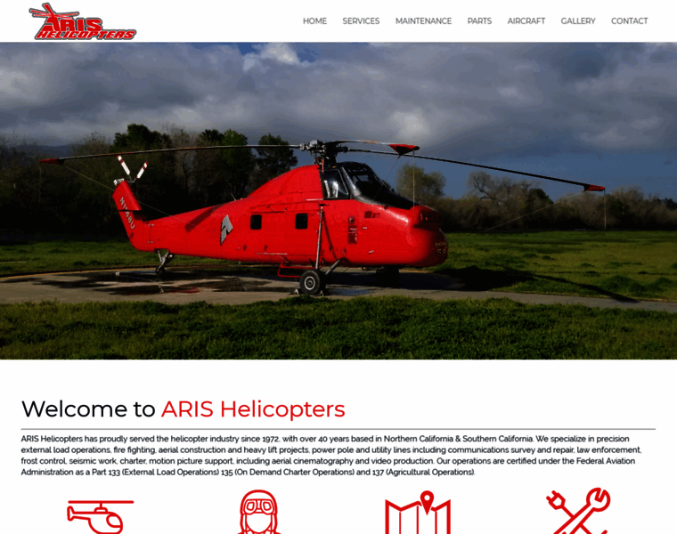 Arishelicopters.com thumbnail