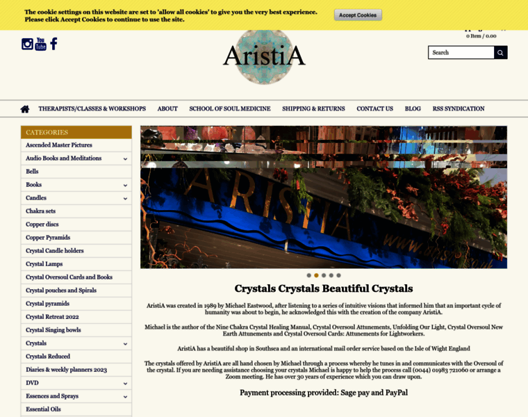 Aristia.co.uk thumbnail