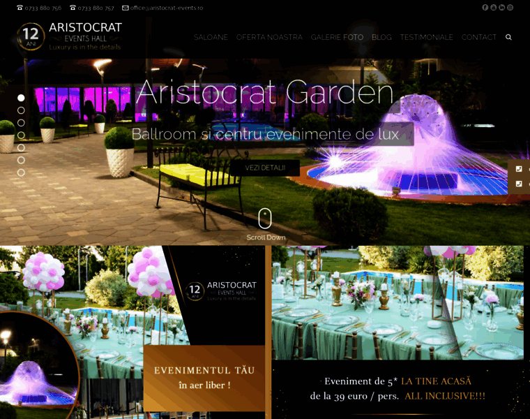 Aristocrat-events.ro thumbnail