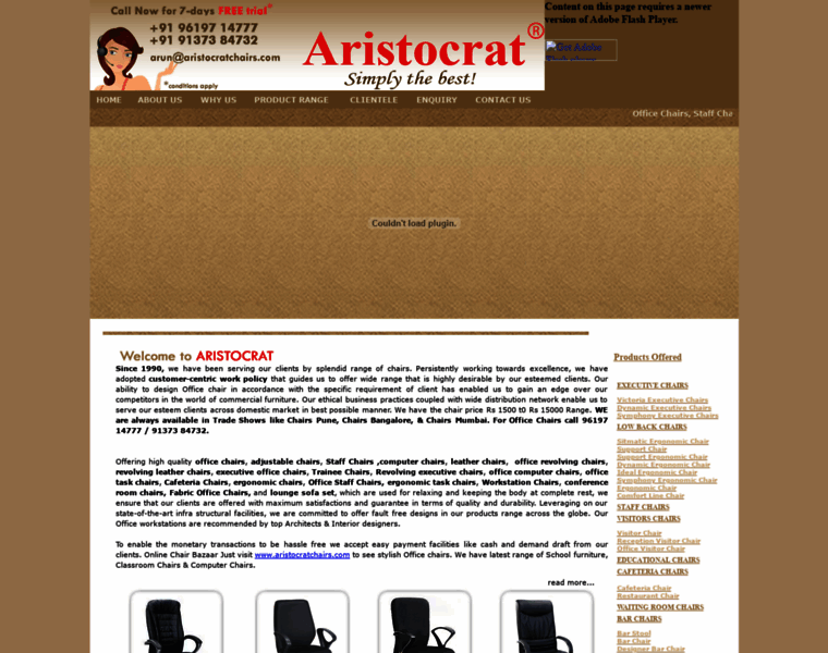 Aristocratchairs.com thumbnail