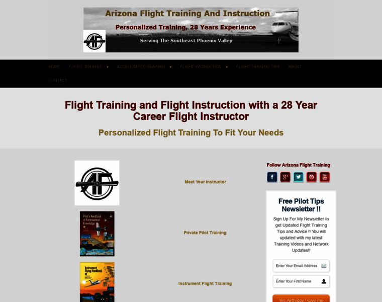 Arizona-flight-training-and-instruction.com thumbnail