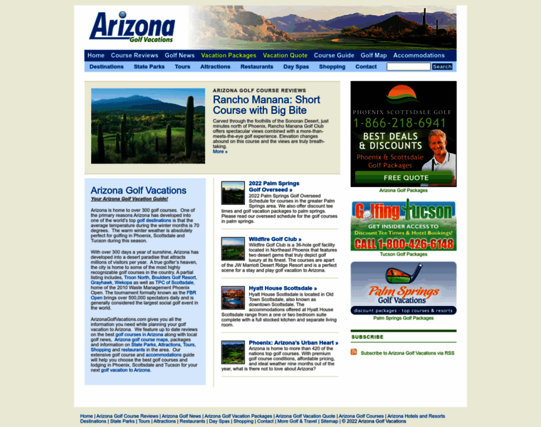 Arizonagolfvacations.com thumbnail