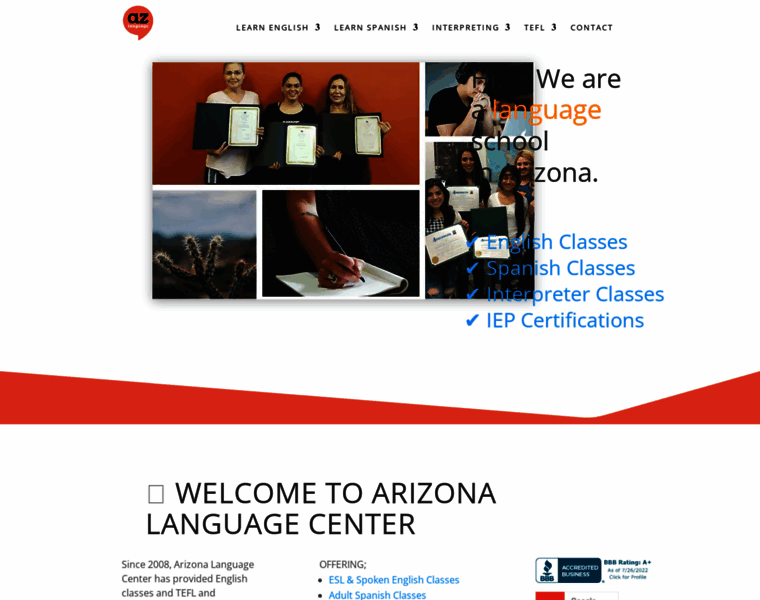 Arizonalanguagecenter.com thumbnail