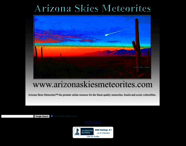 Arizonaskiesmeteorites.com thumbnail