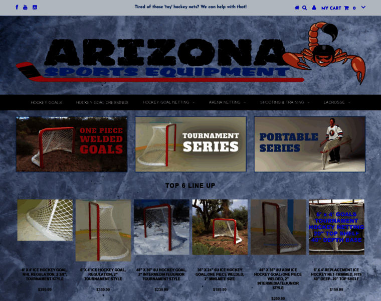 Arizonasportsequipment.com thumbnail
