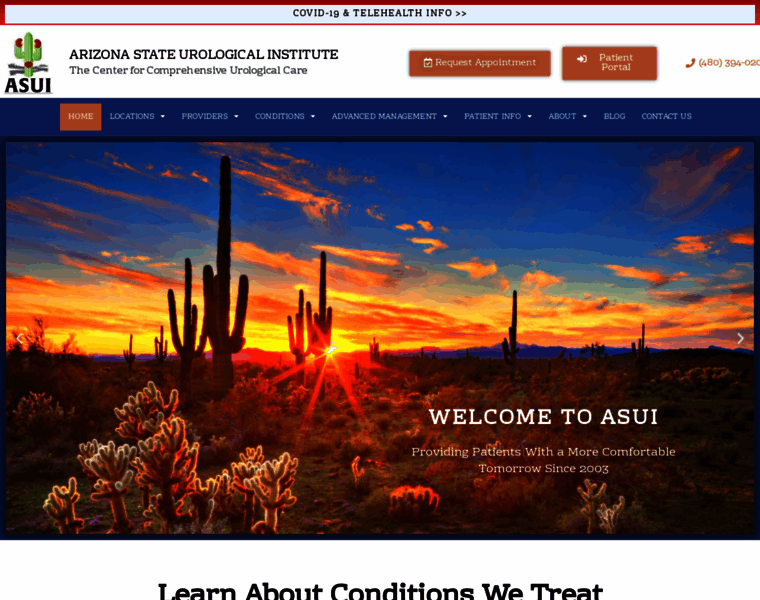 Arizonastateurologicalinstitute.com thumbnail