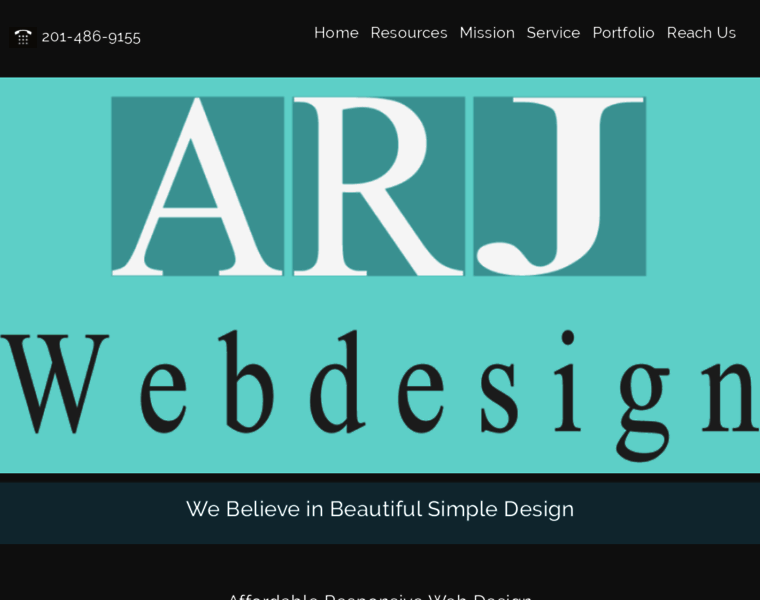 Arj-web-design.com thumbnail