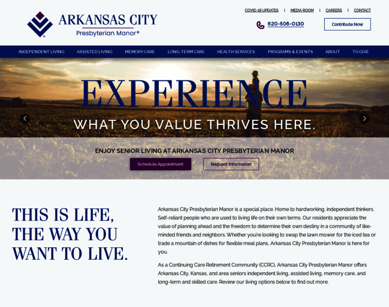 Arkansascitypresbyterianmanor.org thumbnail