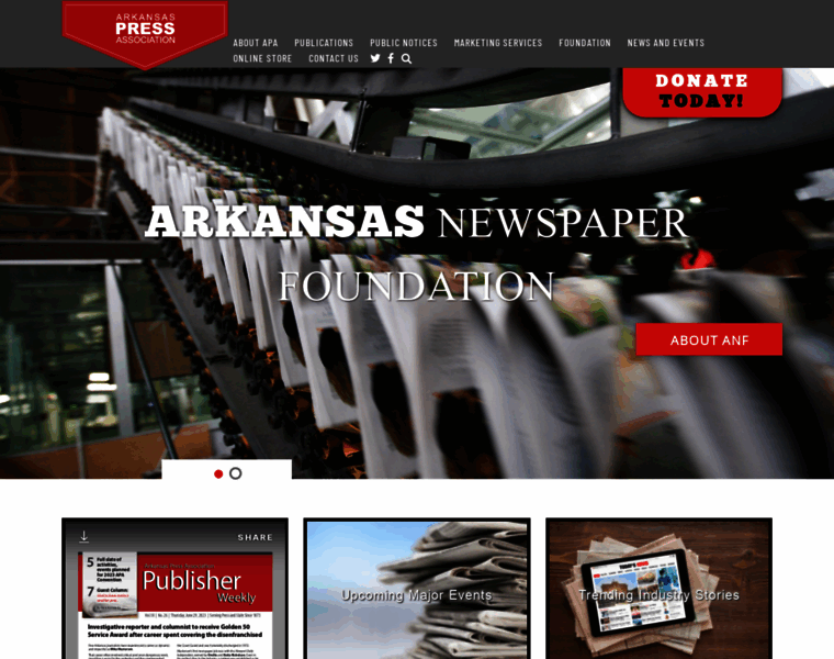 Arkansaspress.org thumbnail