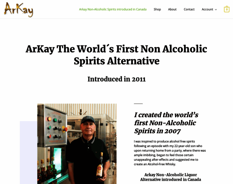 Arkaybeverages.ca thumbnail