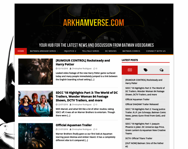 Arkhamverse.com thumbnail