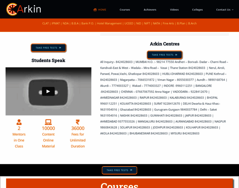 Arkin.co.in thumbnail