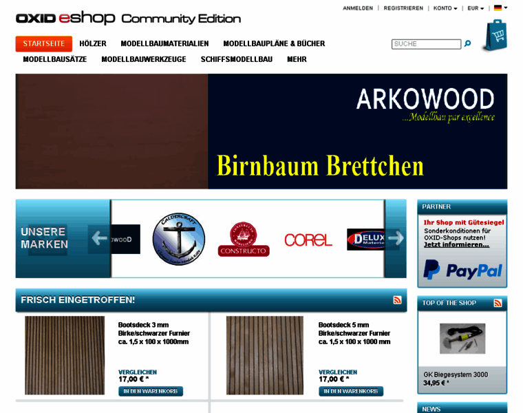 Arkowood-shop.de thumbnail