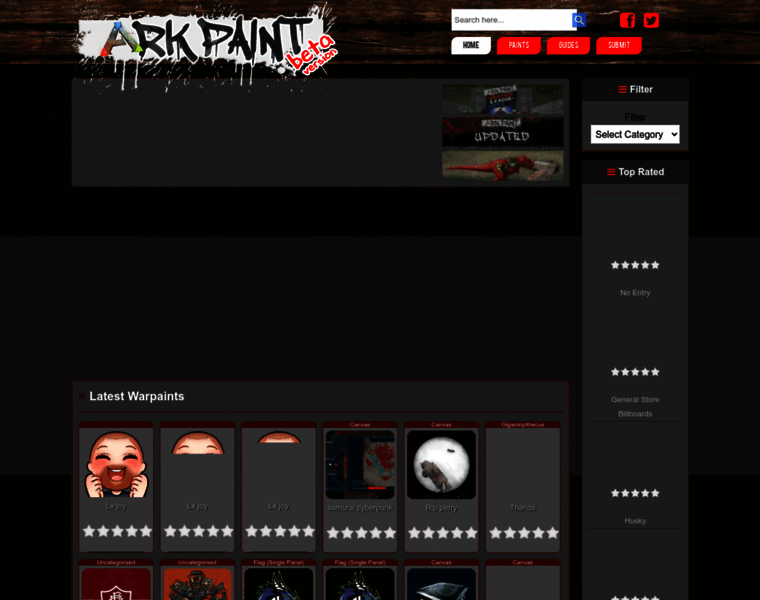 Arkpaint.com thumbnail