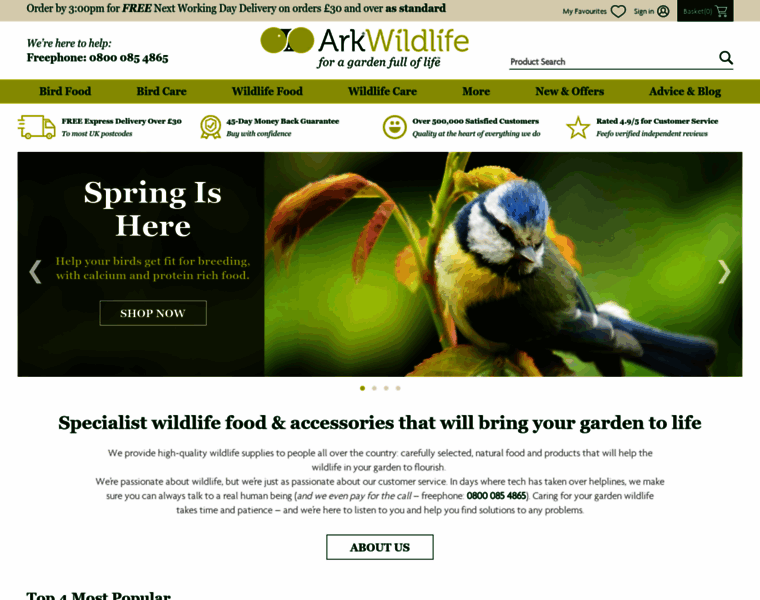 Arkwildlife.co.uk thumbnail