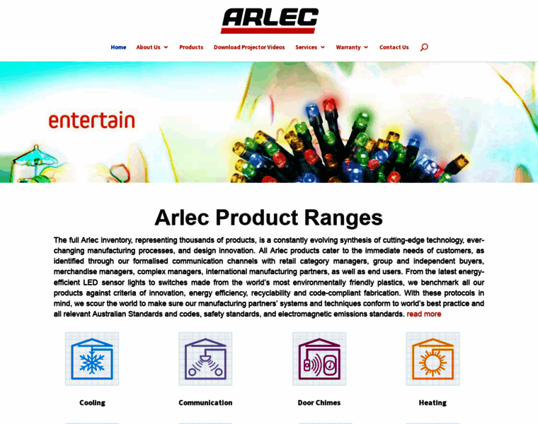 Arlec.com.au thumbnail