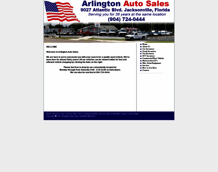 Arlingtonautosales.com thumbnail