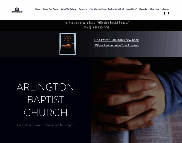 Arlingtonbaptist.info thumbnail