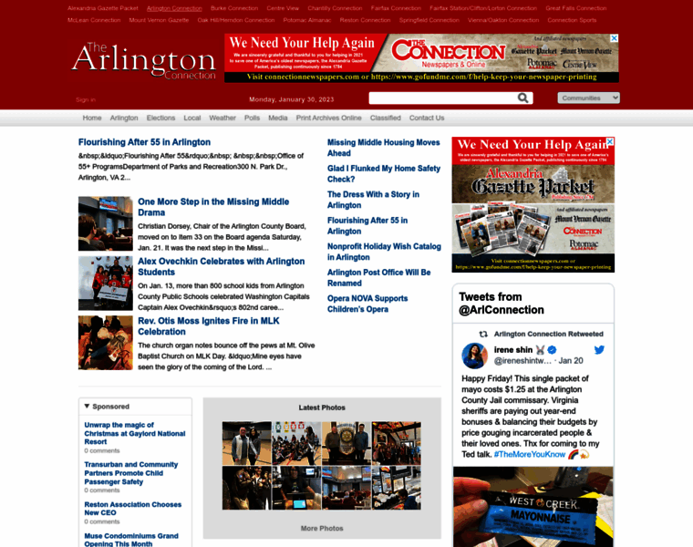 Arlingtonconnection.com thumbnail