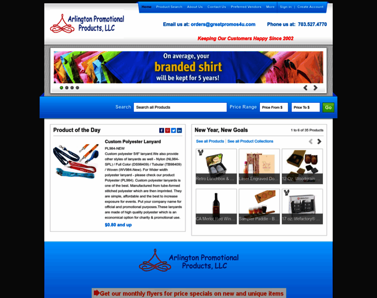 Arlingtonpromotionalproducts.com thumbnail