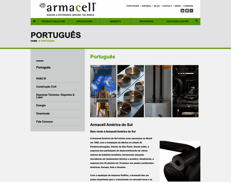 Armacell.com.br thumbnail