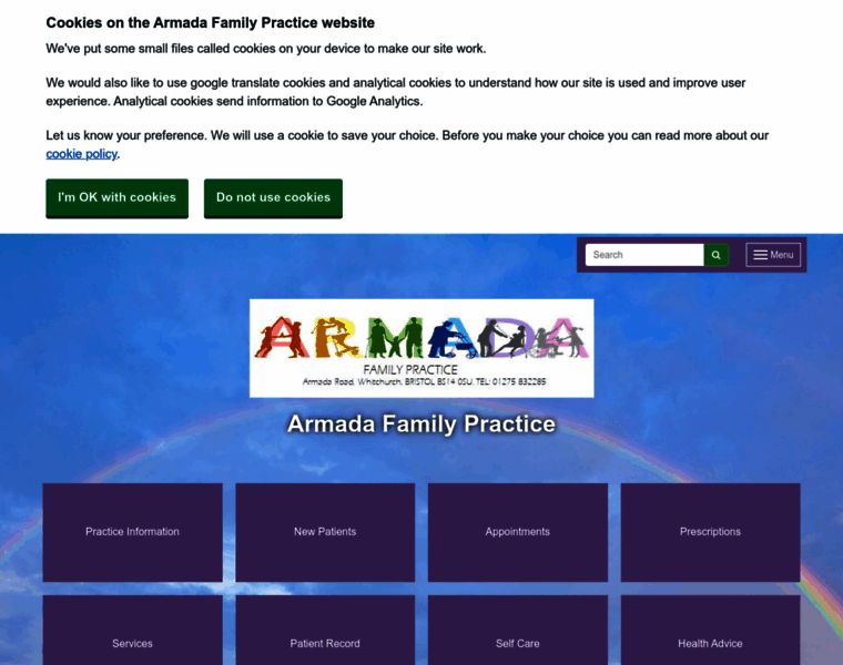 Armadapractice.co.uk thumbnail