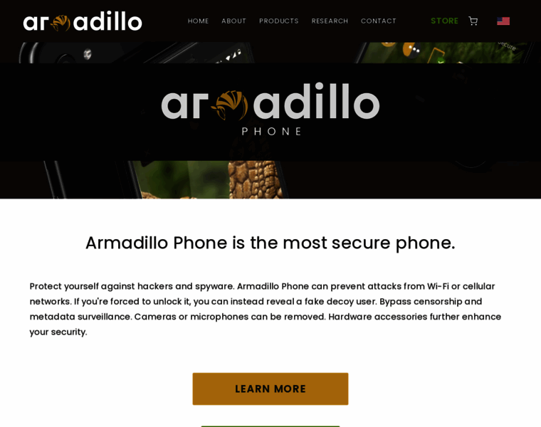 Armadillophone.com thumbnail