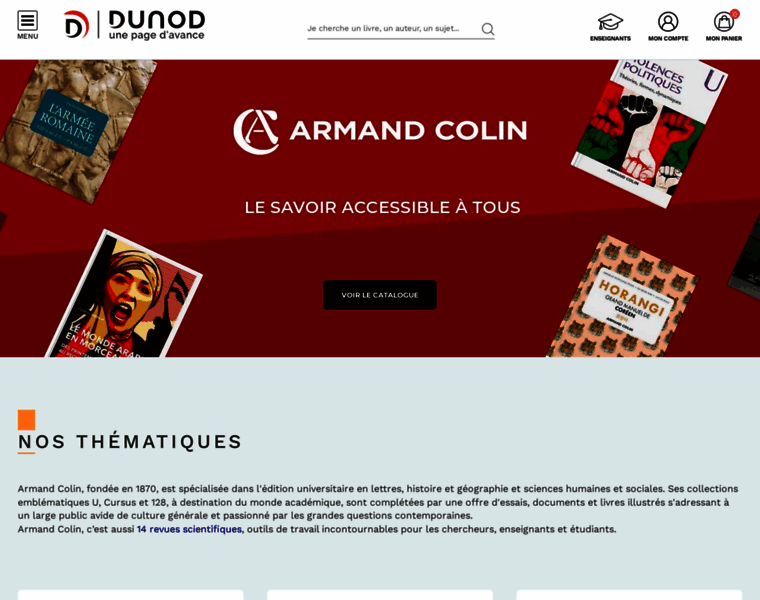 Armand-colin.com thumbnail