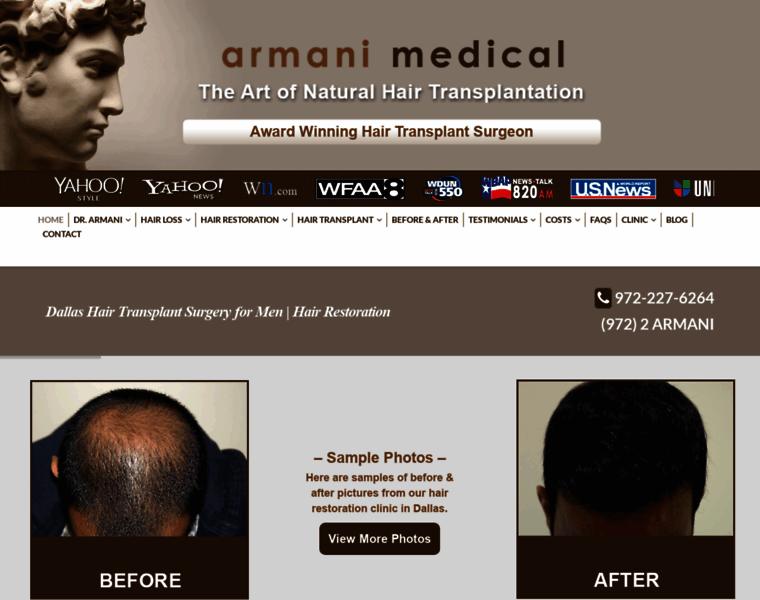 Armanimedical.com thumbnail