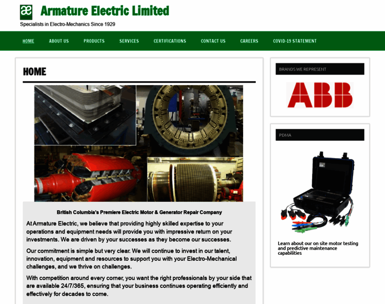 Armatureelectric.com thumbnail
