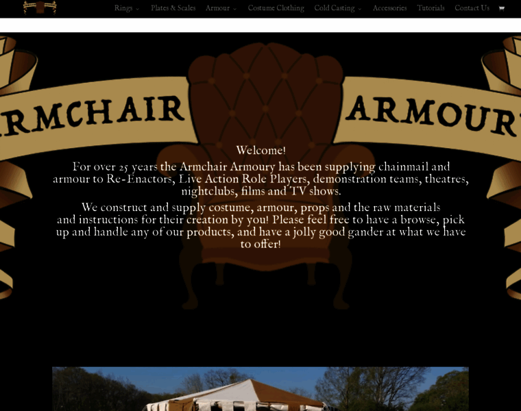 Armchair-armoury.co.uk thumbnail