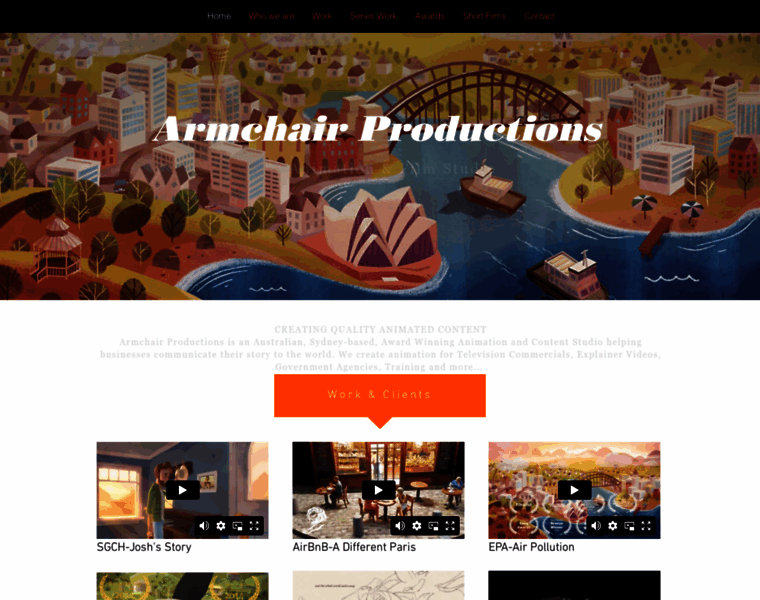 Armchairproductions.com.au thumbnail