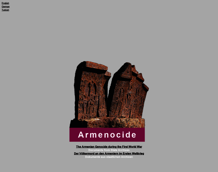 Armenocide.net thumbnail