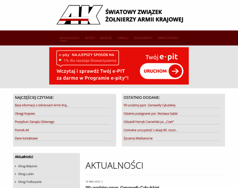 Armiakrajowa.org.pl thumbnail