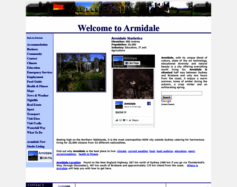 Armidale.info thumbnail