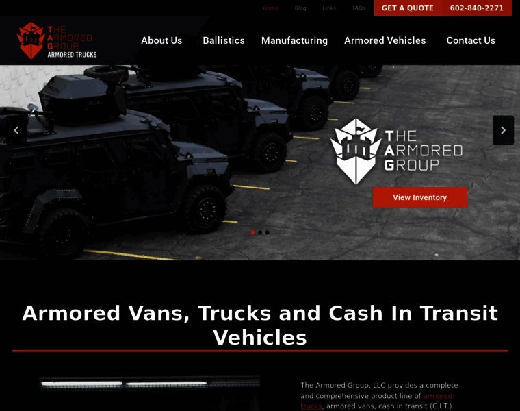 Armored-trucks.com thumbnail