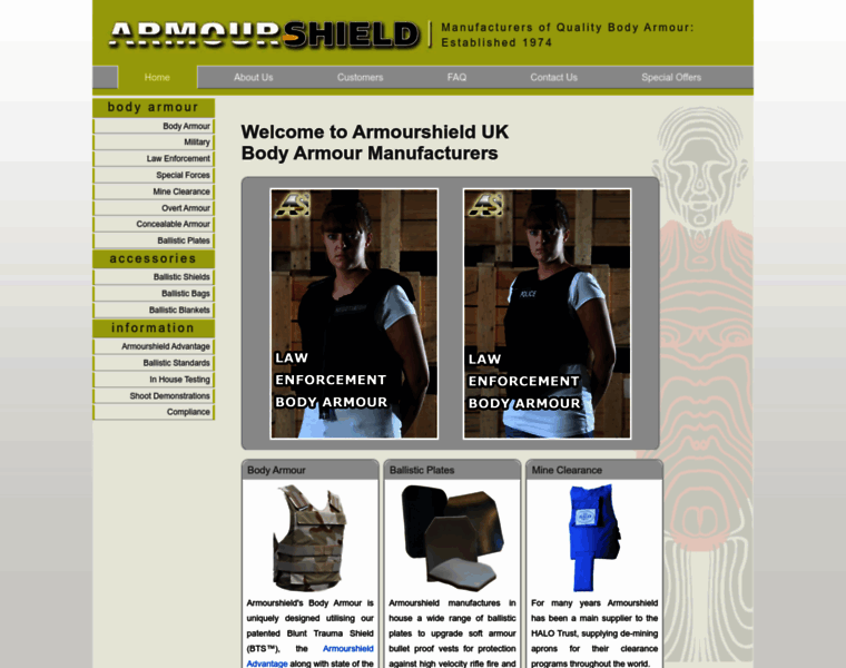 Armourshield.com thumbnail