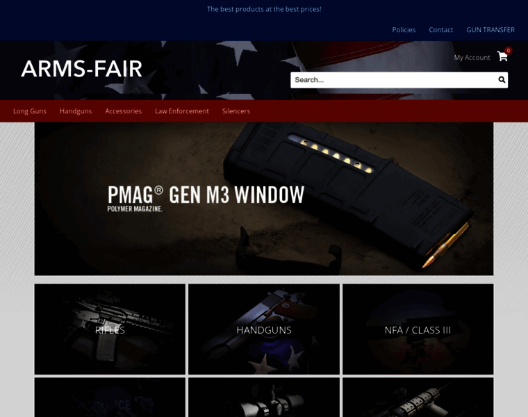 Arms-fair.com thumbnail