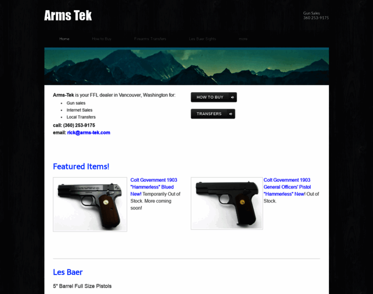 Arms-tek.com thumbnail