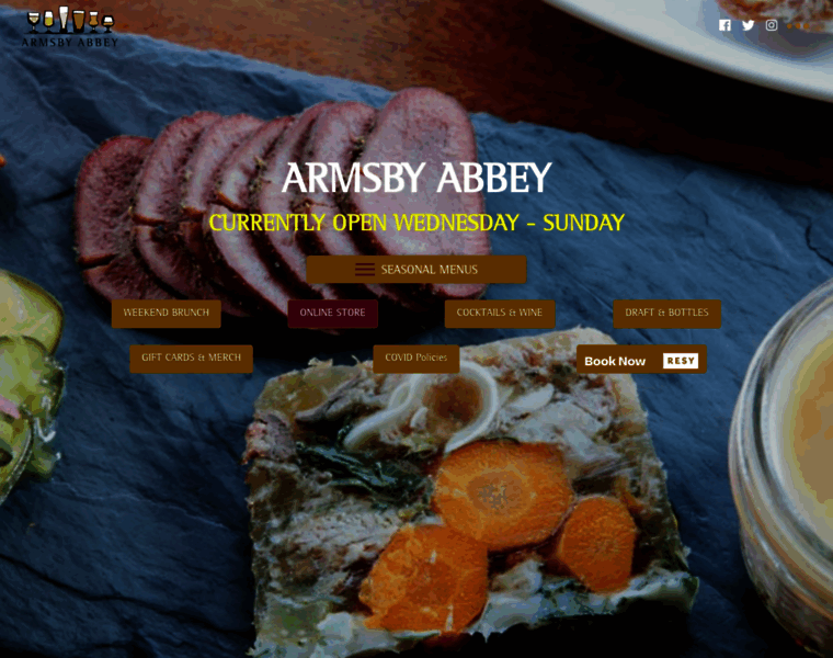 Armsbyabbey.com thumbnail