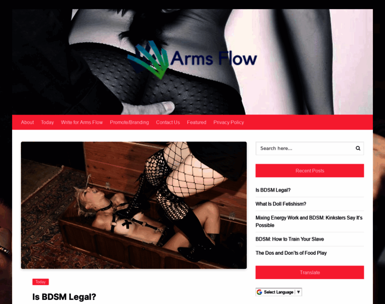 Armsflow.org thumbnail