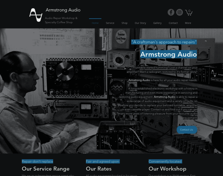 Armstrong-audio.com thumbnail