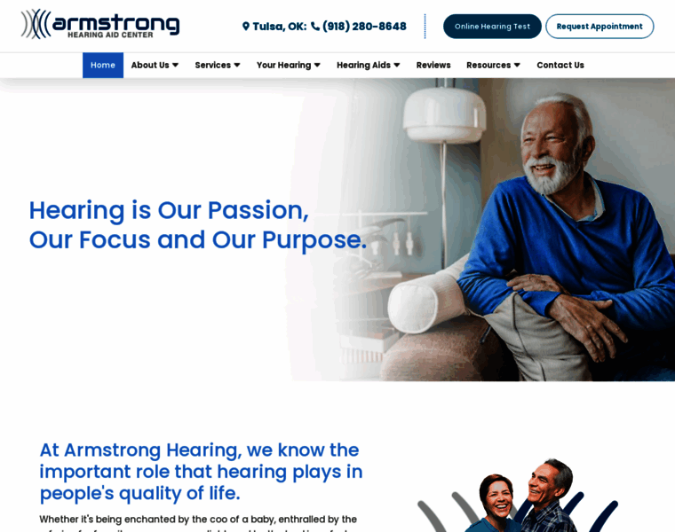 Armstronghearing.com thumbnail