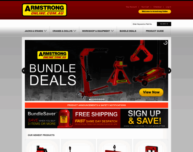 Armstrongonline.com.au thumbnail