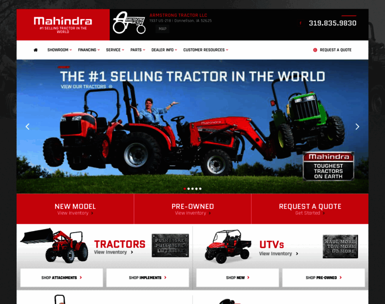 Armstrongtractor.com thumbnail