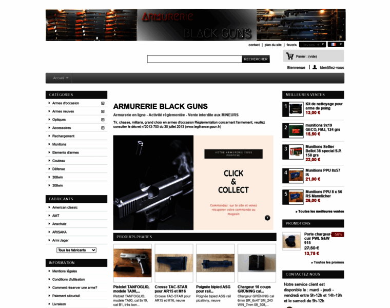 Armurerie-blackguns.com thumbnail