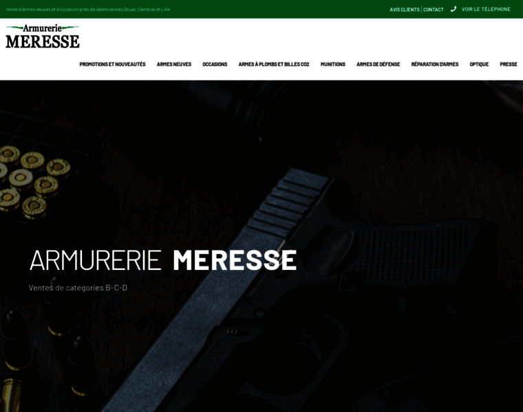 Armurerie-meresse.com thumbnail