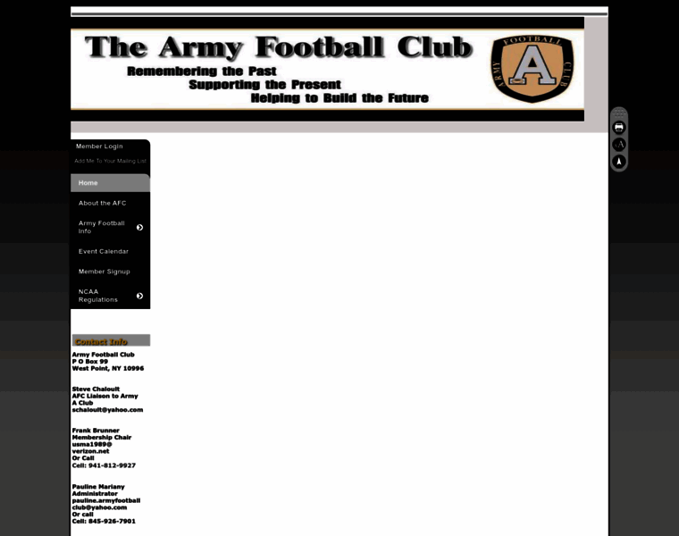 Armyfootballclub.org thumbnail